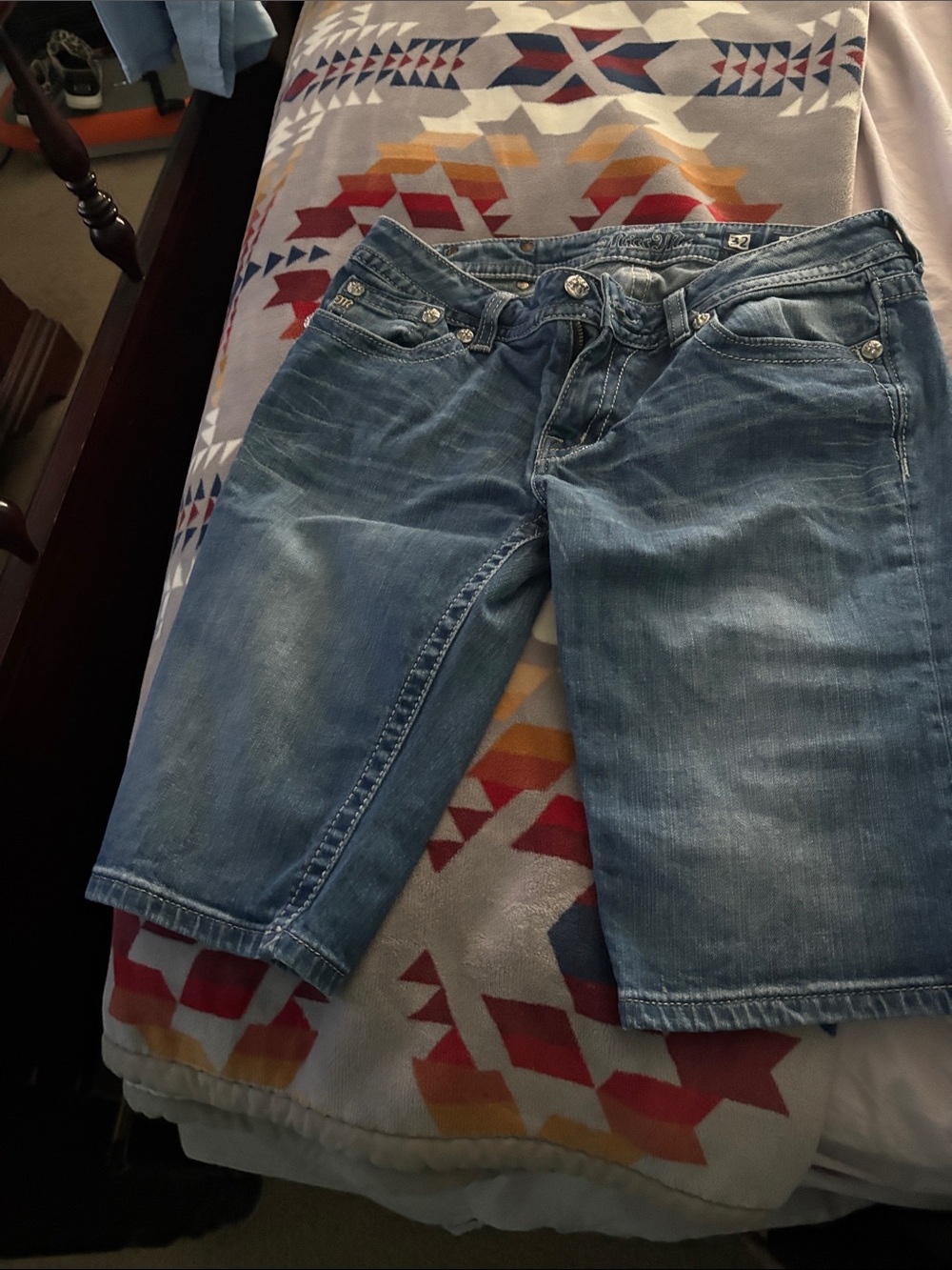 Miss Me Light Blue Denim Women’s Shorts